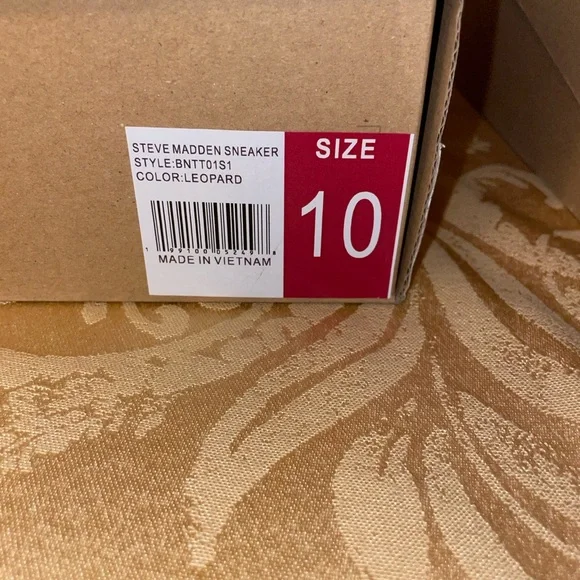 Steve Madden Leopard Print Women's Sneakers - Picture 8 of 8